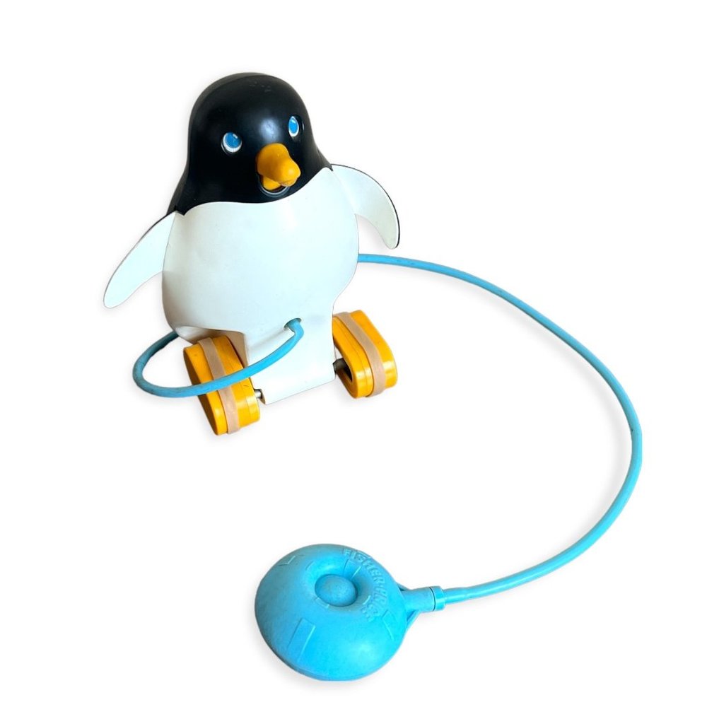 Vintage 1973 Fisher Price Quaker Perky Penguin